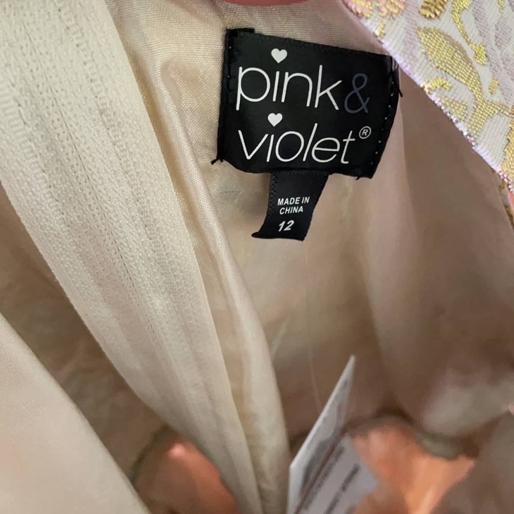 Formal girls pink dress size 12 - Picture 6 of 6